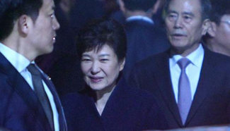 Park Geun-hye arrives at private residence in Seoul