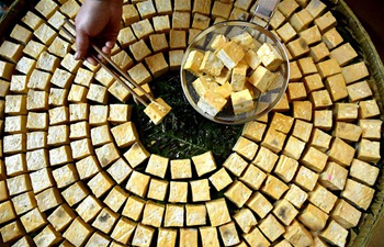 Fermented bean curd: traditional snack in central China