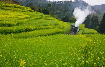 Spring view seen across China