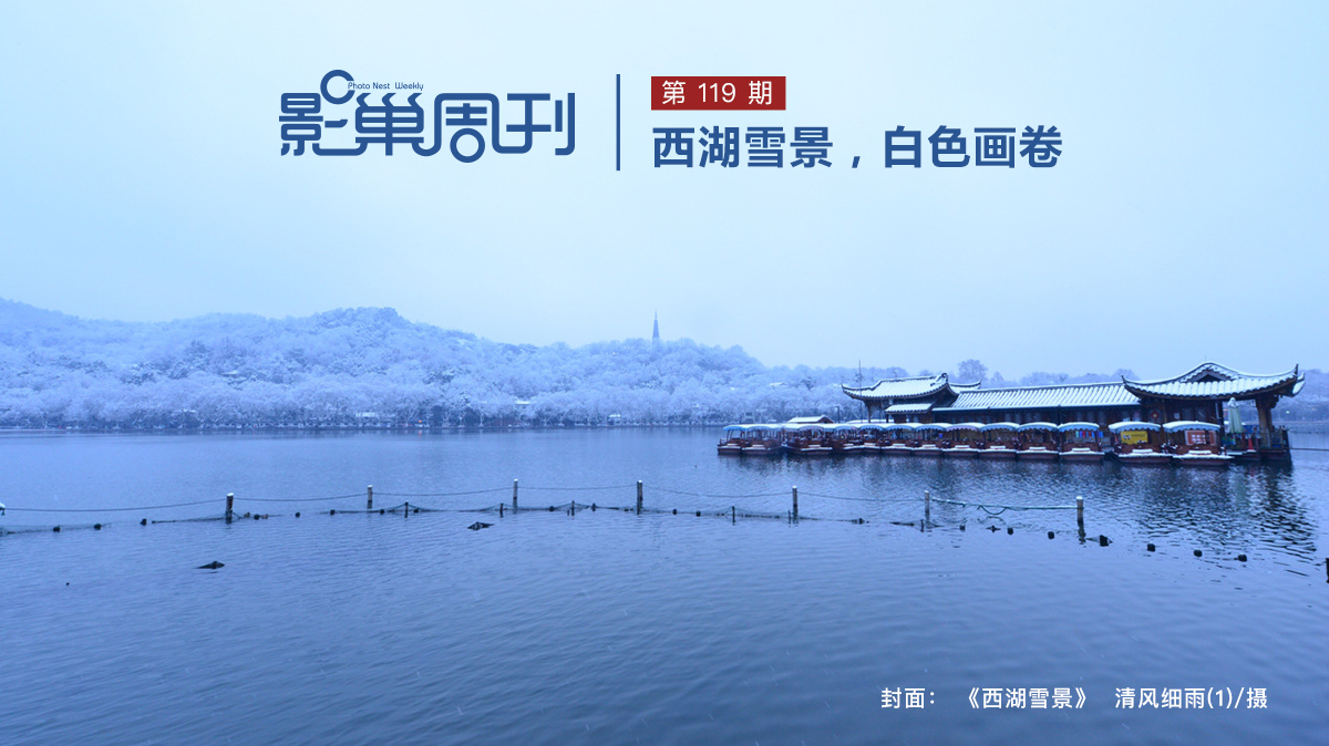 【影巢周刊】西湖雪景，白色畫卷