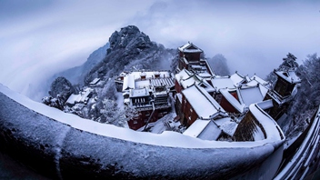 追夢足跡｜武當：云繞仙山，雪落紫金