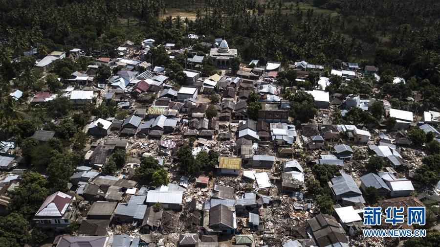 （國(guó)際）（18）印尼龍目島地震死亡人數(shù)升至131人