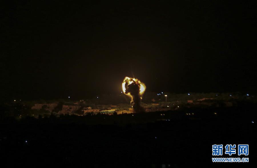 （國際）以軍戰(zhàn)機轟炸加沙地帶哈馬斯軍事目標(biāo)